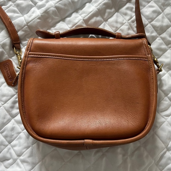 Vintage Shoulder Brown Coach Bag - Picture 2 of 6